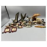 Miniature Waterfowl & Misc Figurines