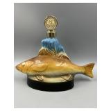 1977 Jim Beam Walleye Decanter