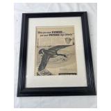Framed Peters High Velocity Shotgun Shells Ad