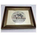 Framed, Signed LM Smith Ducks Print