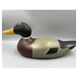 Wood Carved Mallard Duck Decoy