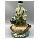 Jim Beam Ducks Unlimited Mallard Duck Decanter