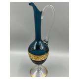 VTG Mid Century Italian Art Glass Decanter