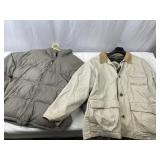 2 Menï¿½s Coats Size L & XL
