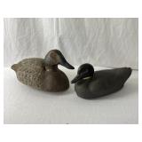 Two Hand Painted Duck Decoys.