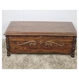 Vintage Cedar Chest with Lock Removed