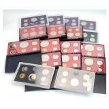 17) 1971-87 US Proof Coin Sets