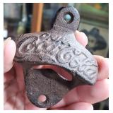 Cast Iron Coca ~ Cola COKE Soda Bottle Opener
