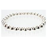 Sterling Silver Beaded Ball Bracelet 8.95g