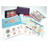 7) 1974-87 US Mint UC & Proof Coin Sets