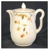 Halls Jewel Tea Autumn Leaf Coffee Pot