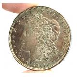 1921 MORGAN Silver Dollar Coin