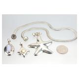 Joseph Esposito Sterling Snapet Necklace 83g