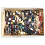 Box Full of Old Wrist Watches
