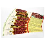 5) REDKEY Kidney Beans Can Labels Redkey Indiana