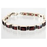 Nicky Butler Sterling Silver Tennis Bracelet 16g