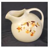 Halls Jewel Tea Autumn Leaf Ball Pitcher