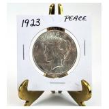 1923 PEACE Silver Dollar Coin