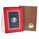 1972-S IKE Uncirculated Brown Box Silver Dollar