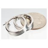 18kt GOLD Italy OTC Earrings 1.78g