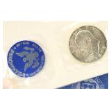 1973 IKE Eisenhower Uncirculated 40% Silver Dollar