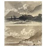 Watercolor on Paper Attrib William Rubery Bennett