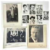 Lot of Vintage Autographed Hollywood Photographs
