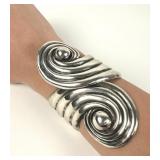 Alfredo Villasana AV Mexico Sterling Cuff Bracelet