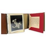 (2) Albums With Autographs Of Notable Individuals