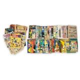 (32) Vintage Walt Disney Comic Books