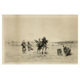 Antique Etching After August Hagborg