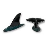 (2) Peter Allen Small Bronze Sculptures