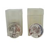 (40) One Troy Ounce Silver Rounds