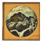 Stewart Montgomerie Abstract Acrylic on Wood