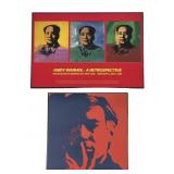Andy Warhol Retrospective 3 Maos Poster & David
