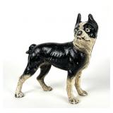Antique Cast Iron Boston Terrier Doorstop