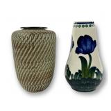 Aluminia Copenhagen Denmark Faience Vase &