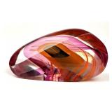 Harvey K. Littleton Glass Sculpture 1991