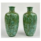 (2) Rookwood Vases Circa 1937
