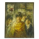 Lisette De Winne Oil on Canvas