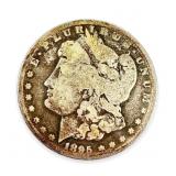 1895 S Morgan Silver Dollar
