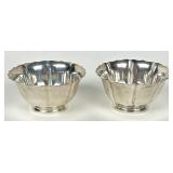 (2) Sterling Silver Trophy Bowls 1938 & 39