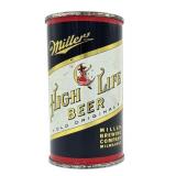 Miller High Life Flat Top Beer Can