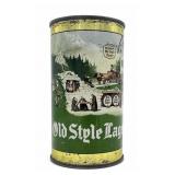 Old Style Lager Flat Top Beer Can