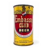 Embassy Club Flat Top Beer Can