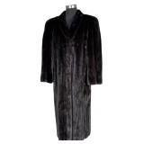 Full Length Black Mink Coat