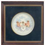 Sevres 1840  King Louis Philippe Porcelain Plate