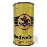 Budweiser Lager Flat Top Beer Can