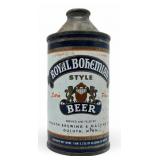 Royal Bohemian Style Cone Top Beer Can