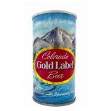 Colorado Gold Label Flat Top Beer Can